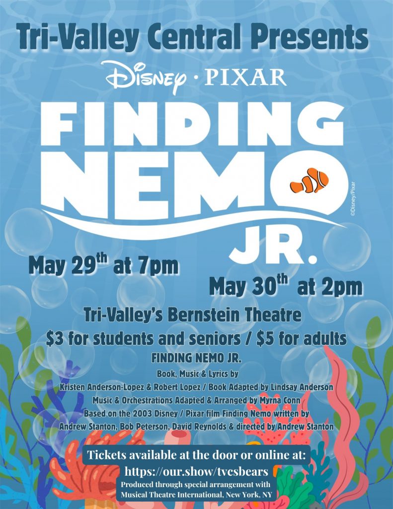 Finding Nemo Jr.- Theatre Club Performance