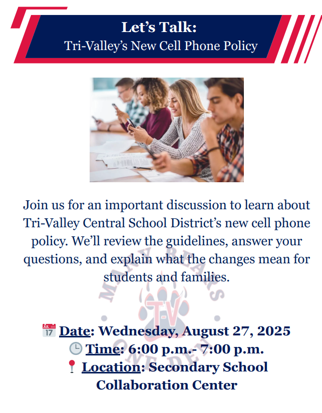 Let’s Talk: Tri-Valley’s New Cell Phone Policy