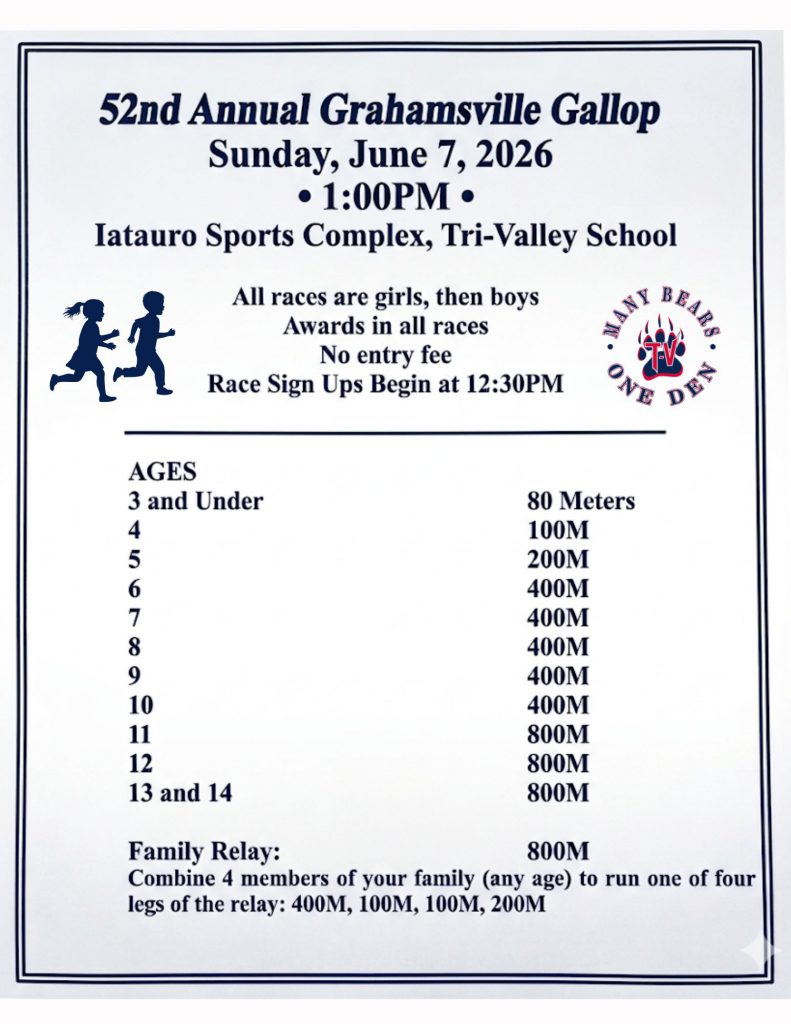 Grahamsville Gallop Flyer